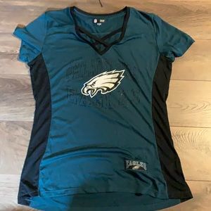 Women’s Eagles shirts size medium